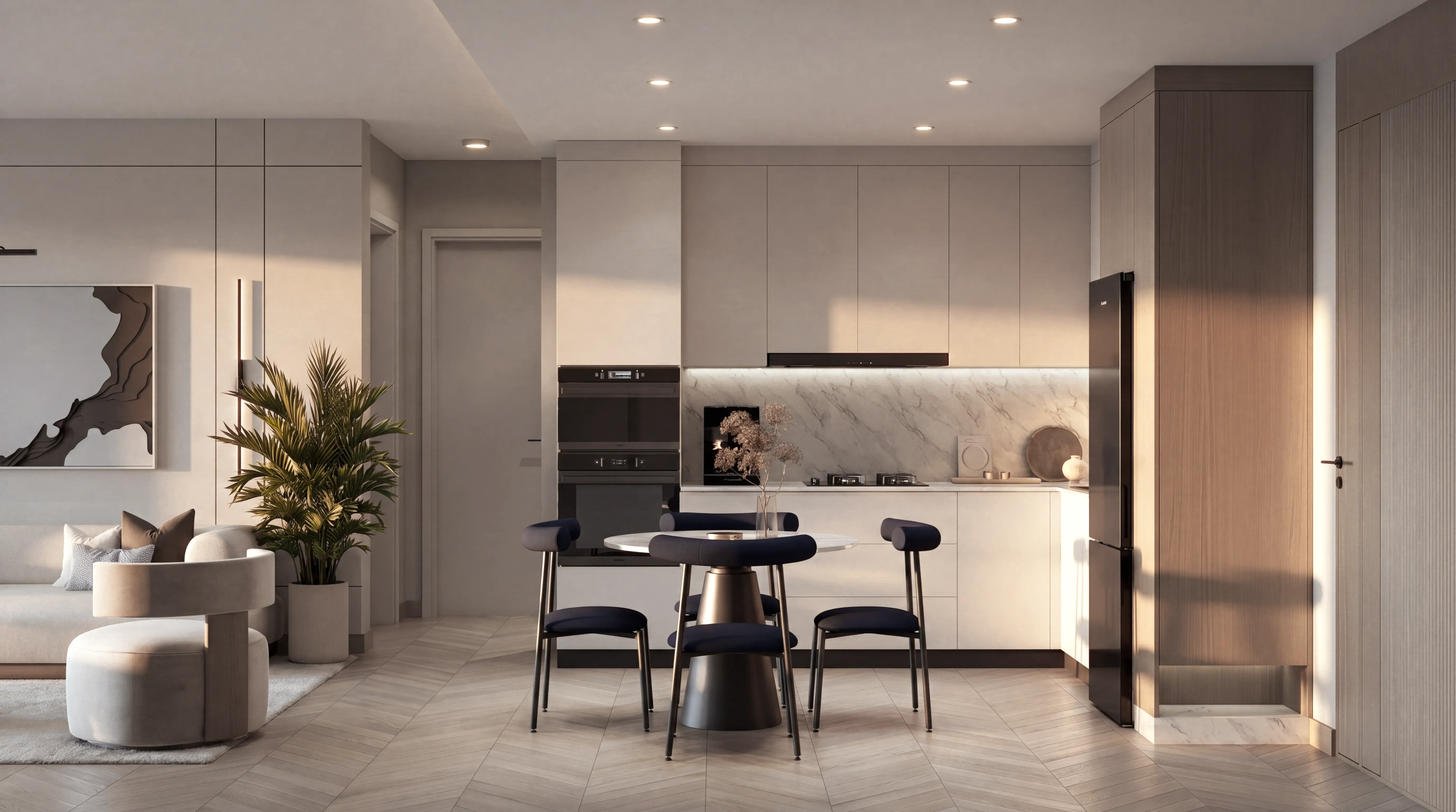 Open Kitchen And Dining