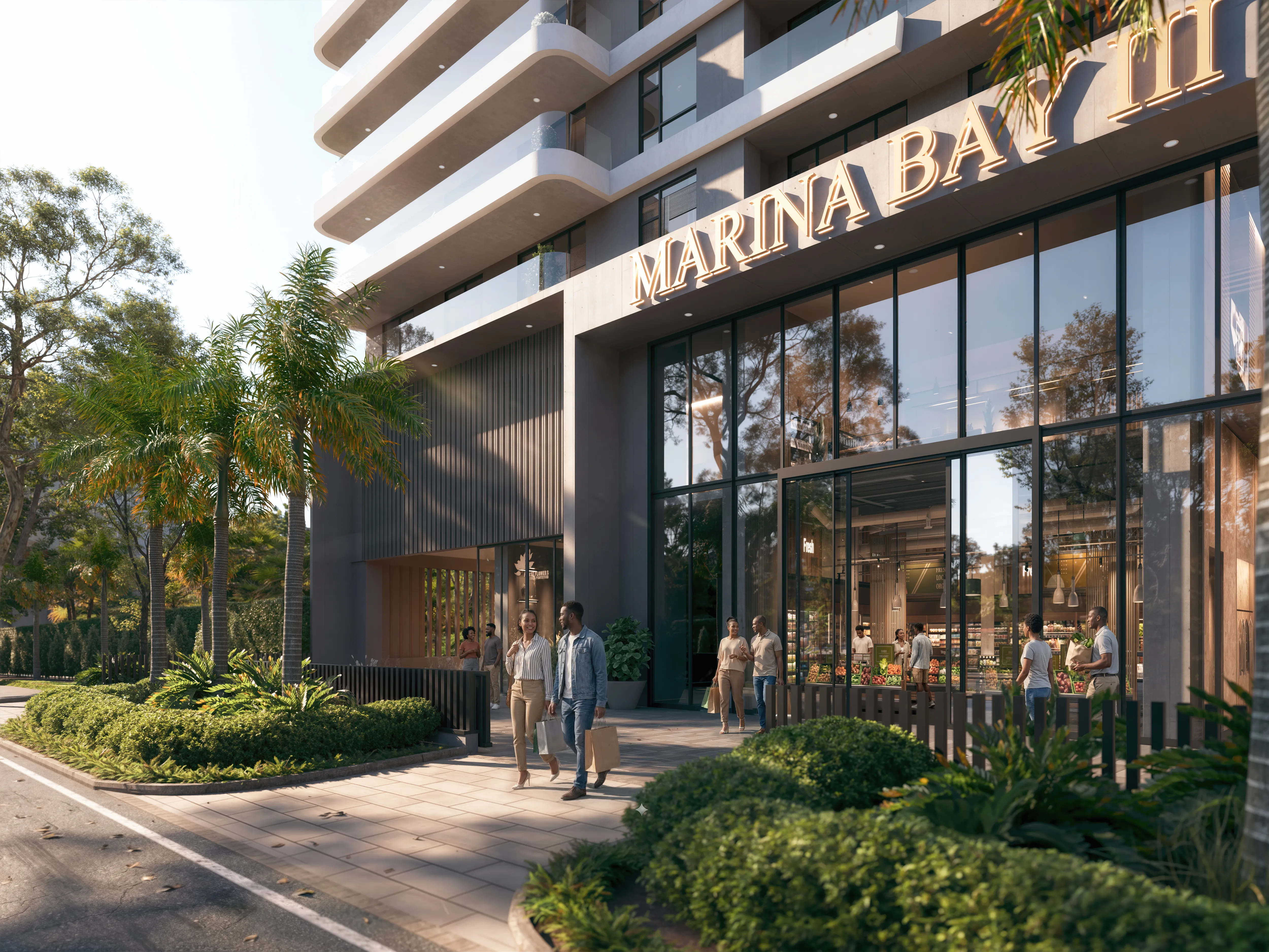 Marina Bay III retail arrival